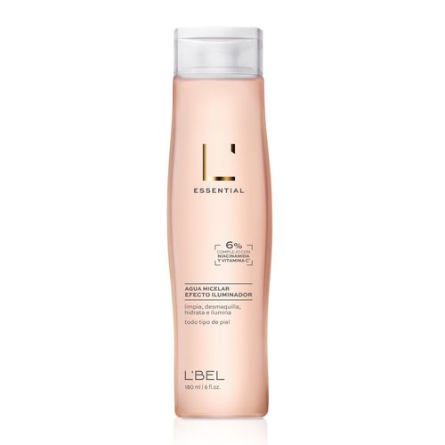 Agua Micelar Desmaquillante Essential con Efecto Iluminador 180ml